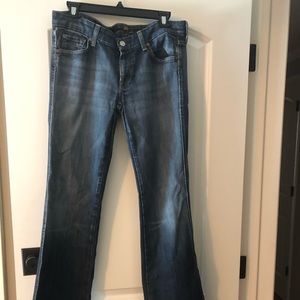 7 for all mankind bootcut jeans size 30